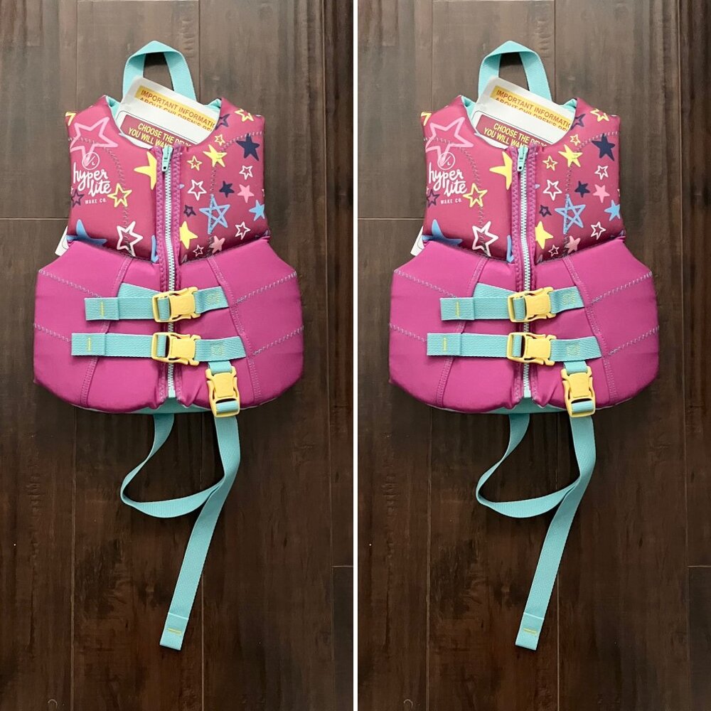 NWT 2 Hyperlite Child Life Vest